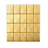 Lingot d'or Combibar 20 x 1 gramme - Valcambi