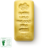 Lingot de 1 kg d'or pur 999.9 - CO2 mesuré - PAMP Suisse