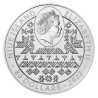 Support en argent pour pièce d'investissement d'un kg Aigle 2022 (Ag 999/1 000 g /90 mm/st)