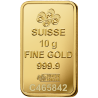 10 grammes lingotin d'or pur 999.9 - PAMP Suisse Rosa