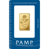 20 grammes lingotin d'or pur 999.9 - PAMP Suisse Rosa