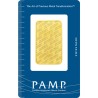 Lingot d'or pur 1 once 999.9 - 1ère édition PAMP Suisse