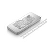 500 grammes lingotin d'argent pur 999.0 - PAMP Suisse Lady Fortuna