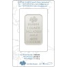 1 once lingot de palladium sans TVA 999.5 - PAMP Suisse Lady Fortuna