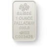 1 once lingot de palladium sans TVA 999.5 - PAMP Suisse Lady Fortuna