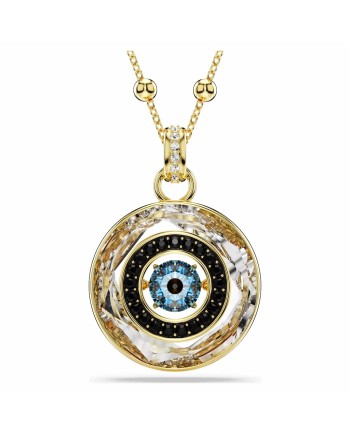 Swarovski Symbolica Pendentif 5692166 Evil Eye, Moyen, Multicolore, Plaqué Or