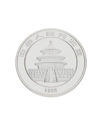 Pièce d'argent 1 once argent fin 999 Panda Chine Temple du Ciel