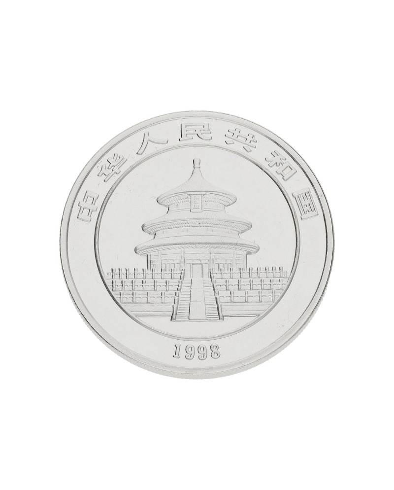 Pièce d'argent 1 once argent fin 999 Panda Chine Temple du Ciel