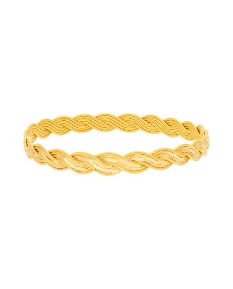 Birmanie Bilezik Bracelet jonc traditionnel turc en or 22 carats (916/000) env. 19.6