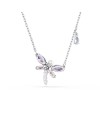 Collier pendentif Ariana Grande x Swarovski 5737383 coupes diverses, libellule,