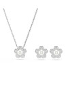 Ariana Grande x Swarovski Set 5749180 Perle de Cristal, Coupe Ronde, Fleur, Blanc,