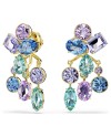 Boucles d'oreilles Swarovski Gema Earring Jackets Différentes coupes, multicolores, 18 carats G