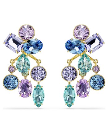 Boucles d'oreilles Swarovski Gema Earring Jackets Différentes coupes, multicolores, 18 carats G