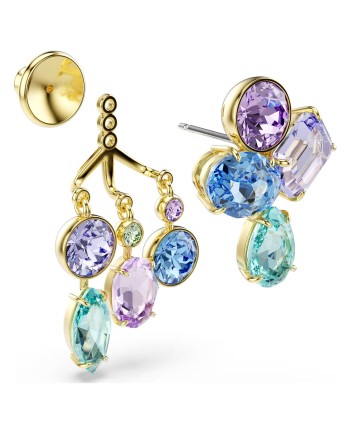 Boucles d'oreilles Swarovski Gema Earring Jackets Différentes coupes, multicolores, 18 carats G