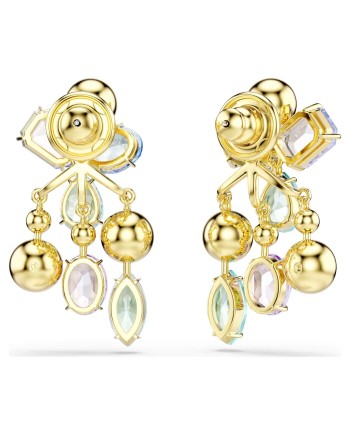 Boucles d'oreilles Swarovski Gema Earring Jackets Différentes coupes, multicolores, 18 carats G