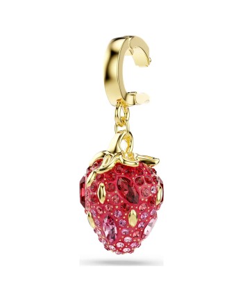 Swarovski Charm Idyllia 5743136 Fraise, différentes coupes, plaqué or