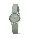Montre femme Boccia Trend 3371-01 titane, bracelet cuir, vert