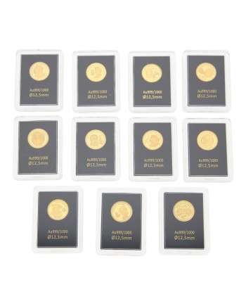 Pièce d'or 0,6 gramme Les plus grandes personnalités allemandes GM-2025-53