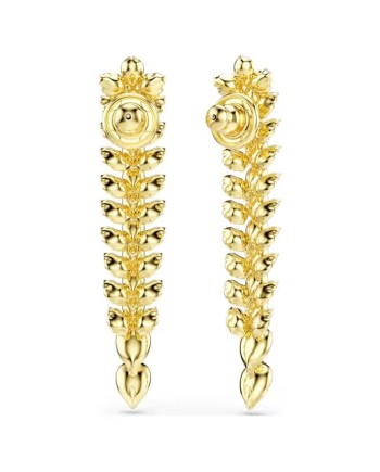 Boucles d'oreilles pendantes Swarovski Idyllia 5723138, différentes coupes, longues, blanc, doré