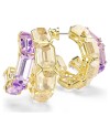 Créoles Swarovski Millenia 5725757 Tailles diverses, multicolores, plaqué or