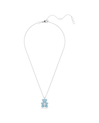 Swarovski Collier Teddy 5737620 Bleu, Métal rhodié