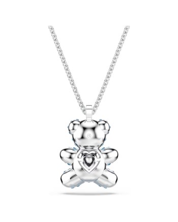 Swarovski Collier Teddy 5737620 Bleu, Métal rhodié