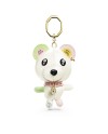 Breloque de sac à main Swarovski Teddy 5734069 ours, multicolore, plaqué or