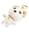 Breloque de sac à main Swarovski Teddy 5734069 ours, multicolore, plaqué or