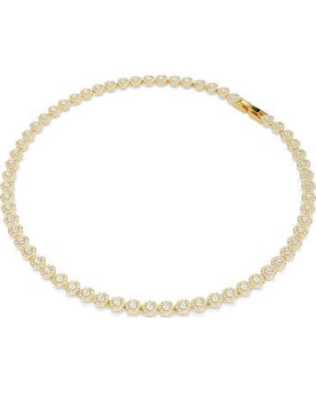 Swarovski Una Angelic Set, taille ronde 5720506 Blanc, plaqué or