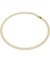 Swarovski Una Angelic Set, taille ronde 5720506 Blanc, plaqué or