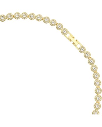 Swarovski Una Angelic Set, taille ronde 5720506 Blanc, plaqué or