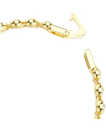 Swarovski Una Angelic Set, taille ronde 5720506 Blanc, plaqué or