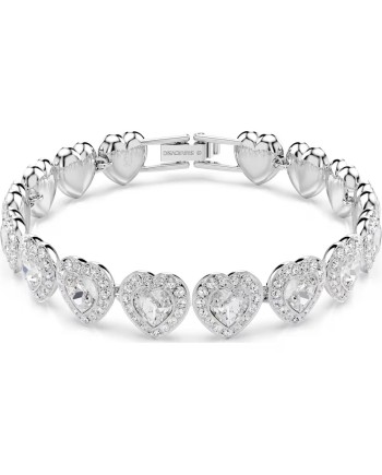 Bracelet Swarovski Angelic 5720860 blanc, rhodié, cristaux
