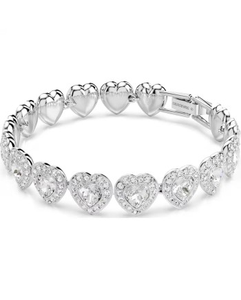 Bracelet Swarovski Angelic 5720860 blanc, rhodié, cristaux