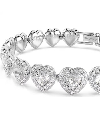 Bracelet Swarovski Angelic 5720860 blanc, rhodié, cristaux