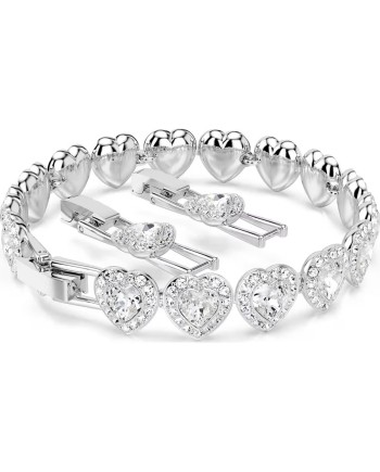 Bracelet Swarovski Angelic 5720860 blanc, rhodié, cristaux