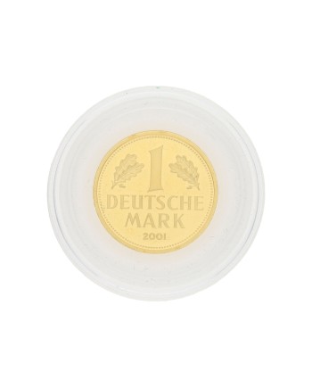 Pièce d'or 999,9 or fin 1 mark allemand 12 grammes GM-1DM
