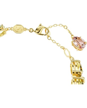 Bracelet Tennis Swarovski Gema 5705808 Différentes coupes, plaqué or, taille