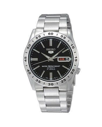 Seiko SNKE01K1 Montre unisexe Seiko 5 Sports automatique, noir