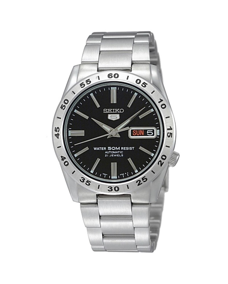 Seiko SNKE01K1 Montre unisexe Seiko 5 Sports automatique, noir