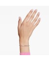Swarovski 5685691 Bracelet Matrix Round Cut, multicolore, plaqué or