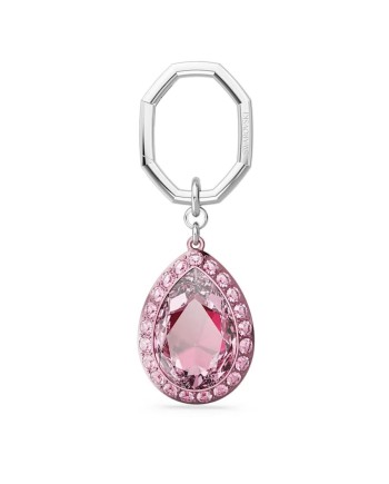 Porte-clés Swarovski 5666646 taille goutte, rose