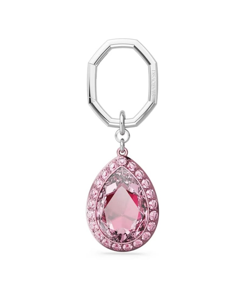 Porte-clés Swarovski 5666646 taille goutte, rose