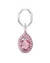 Porte-clés Swarovski 5666646 taille goutte, rose