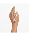 Porte-clés Swarovski 5666646 taille goutte, rose
