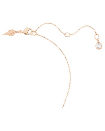 Swarovski Collier 5671585 Luna Pendentif Lune, Multicolore, Alliage Or Rose