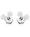 Swarovski Disney Mickey Mouse boucles d'oreilles clous 5668781 Blanc, plaqué rhodium