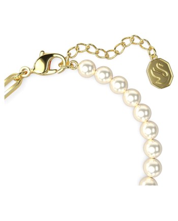 Bracelet Swarovski 5669167 Teddy, ours, vert, couche d'alliage doré