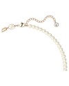 Collier Swarovski Teddy 5669166 ours, rose, couche en alliage or rose