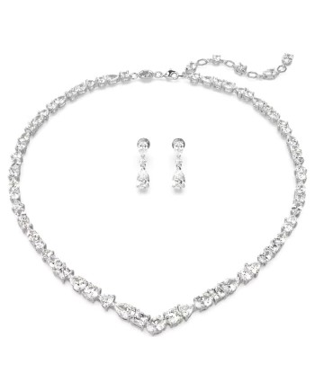 Swarovski Set Mesmera 5674306 Diverses tailles, blanc, rhodié